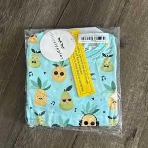 Little Sleepies Pineapple Two Piece Pajamas